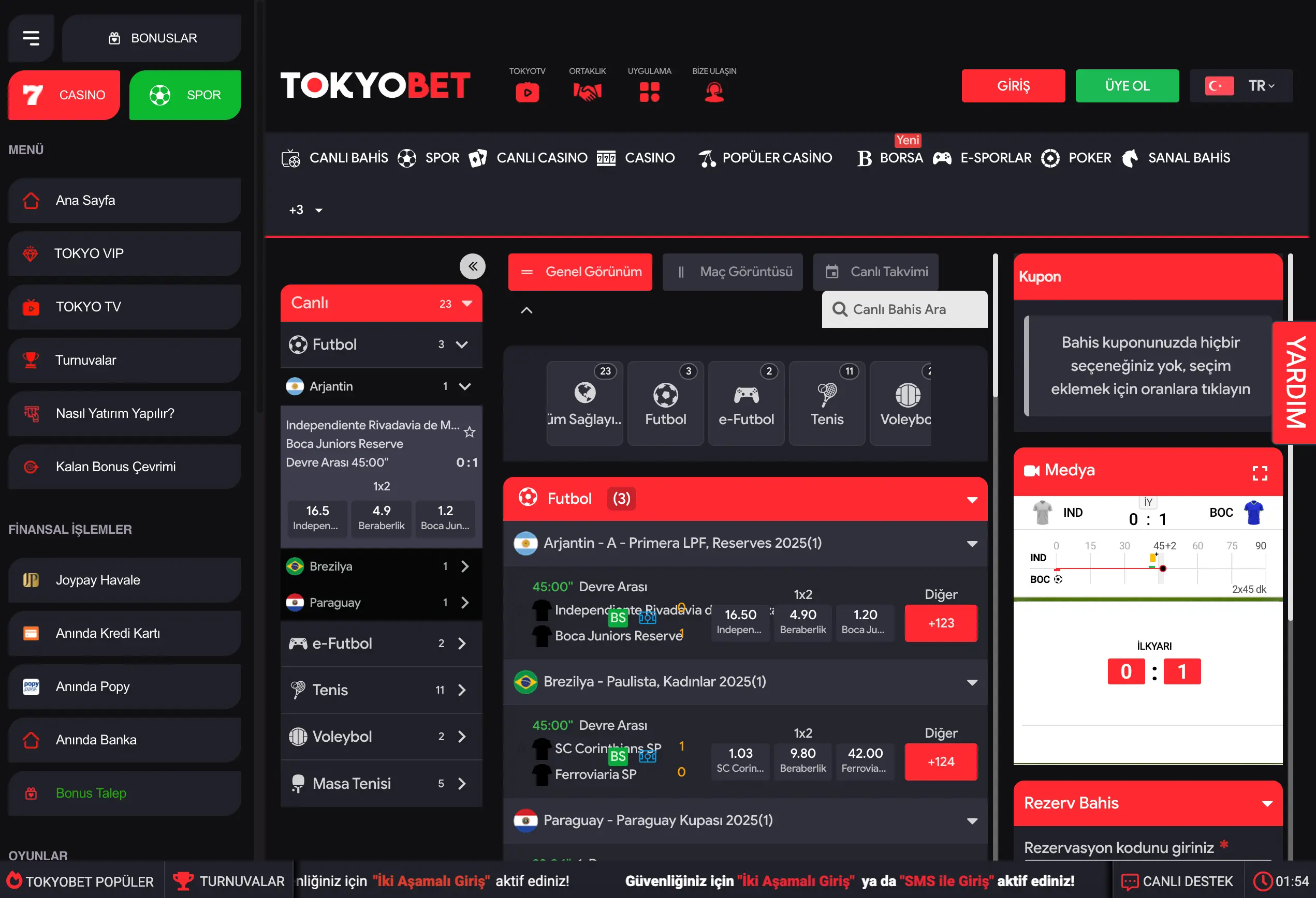 Tokyobet'te Canlı Bahiste Oranlar Neden Daha Cazip?